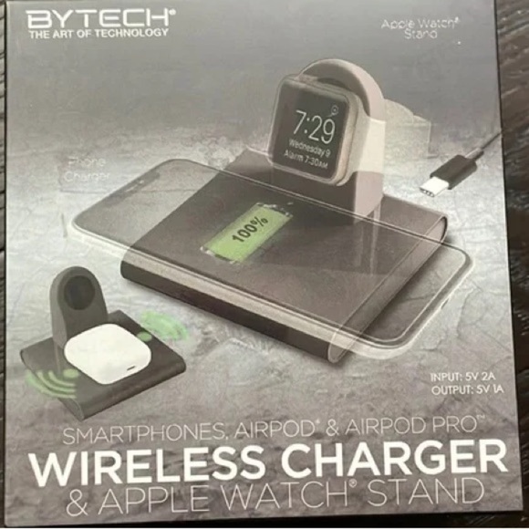 New in Box Wireless charger and Apple Watch stand - Picture 1 of 4